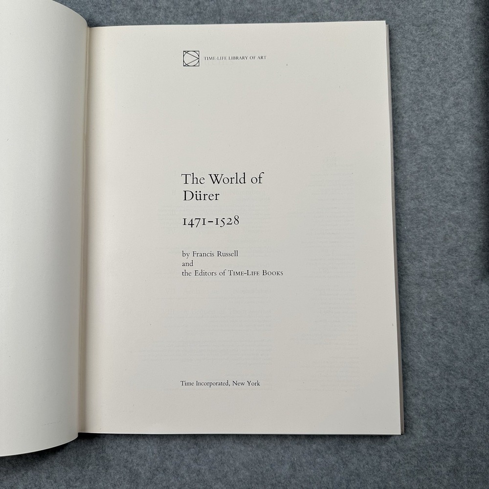 The World of Durer 1471-1528 Time Life Library of Art 1974 (1967) HC Slip Case - Picture 5 of 15